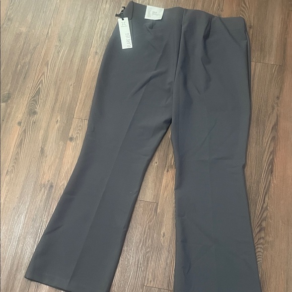 RACHEL ZOE Flare Leg Slim Up top gray pants,sz.16!NWT - Picture 4 of 7